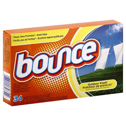 Image for Bounce Fabric Softener, Outdoor Fresh,34ea from Highland Pharmacy