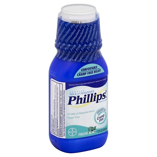 Image for Phillips Milk of Magnesia, Fresh Mint,12oz from Highland Pharmacy