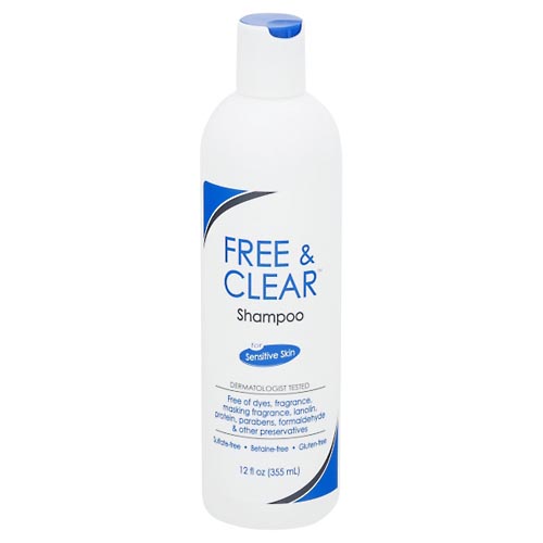 Image for Free & Clear Shampoo, for Sensitive Skin,12oz from Highland Pharmacy