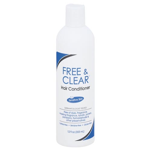Image for Free & Clear Hair Conditioner, for Sensitive Skin,12oz from Highland Pharmacy